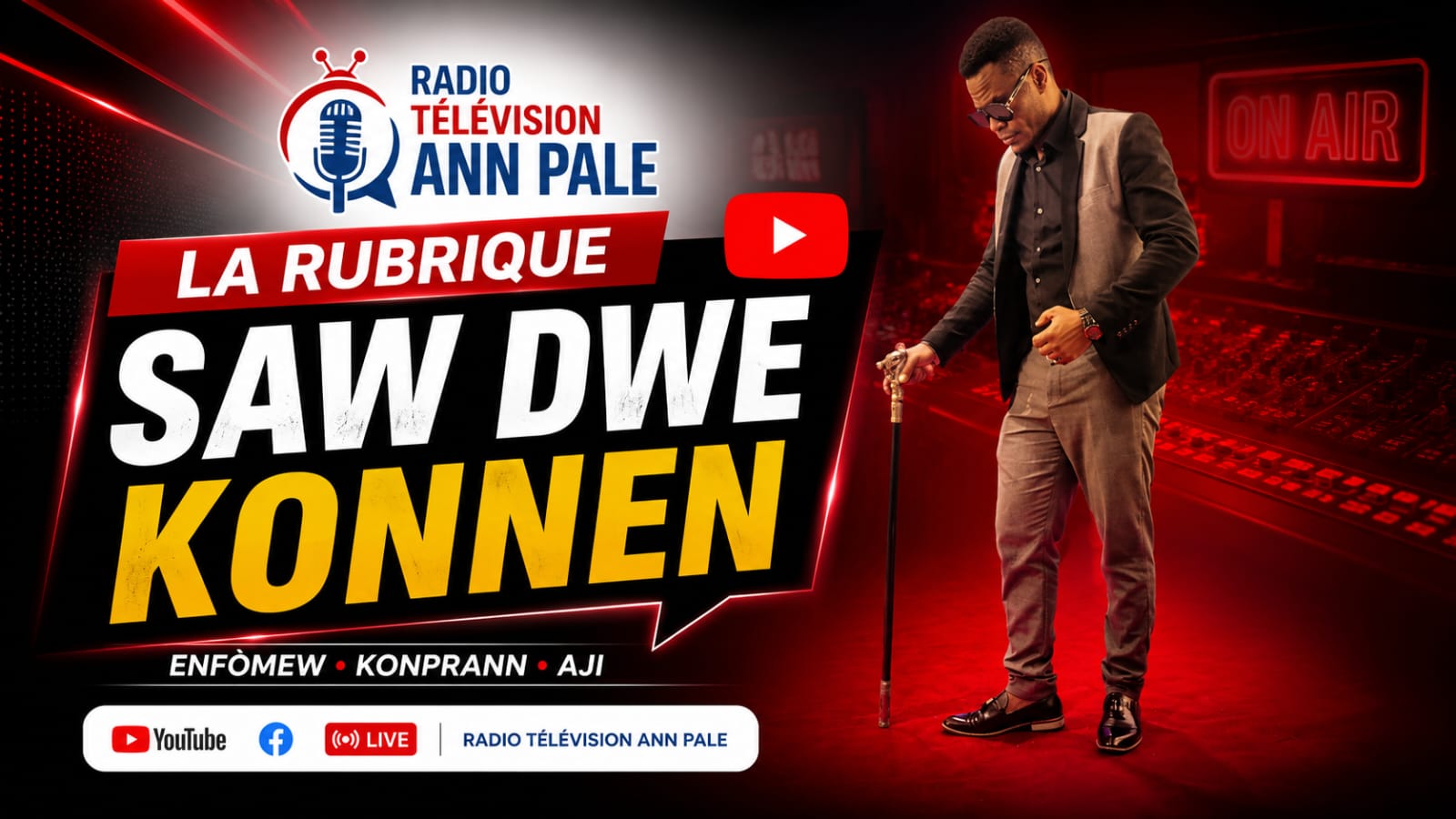 La rubrique Saw Dwe Konnen - Radio Television Ann Pale